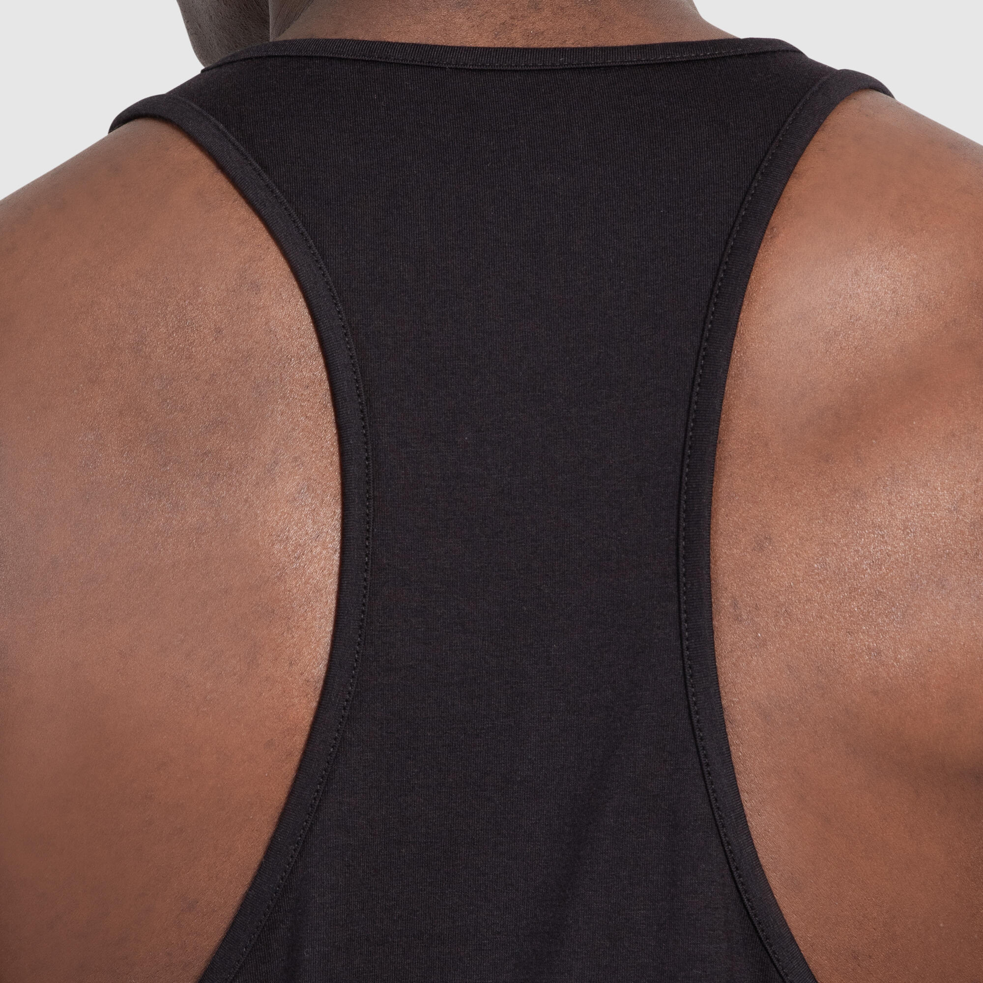 Herren Stringer Top Leno Schwarz 5/6
