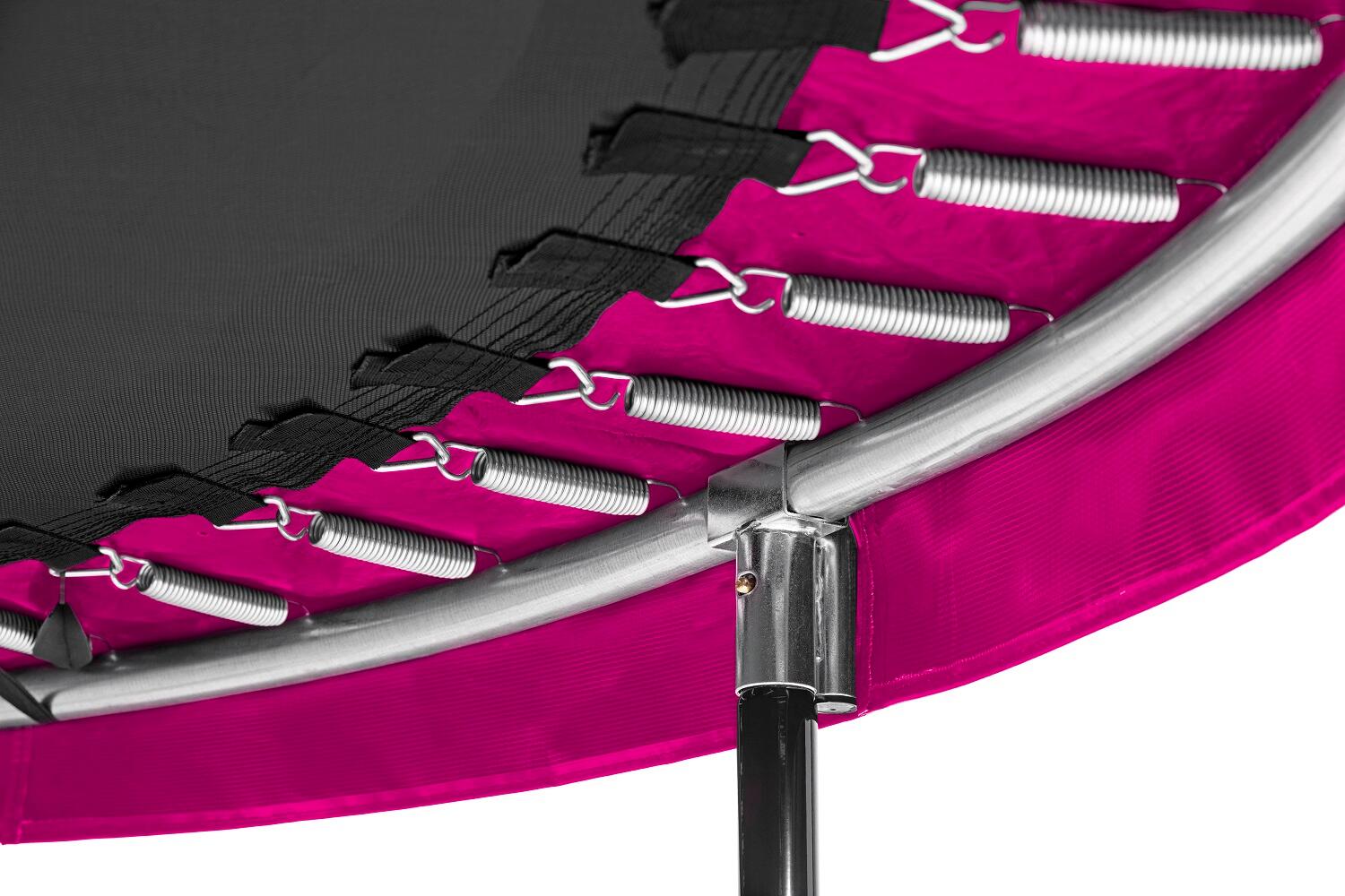 Trampoline - Comfort Edition - 153 cm - Rond Roze 3/7