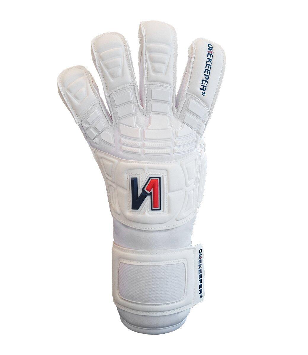 Onekeeper Keepershandschoenen Solid White 3/5