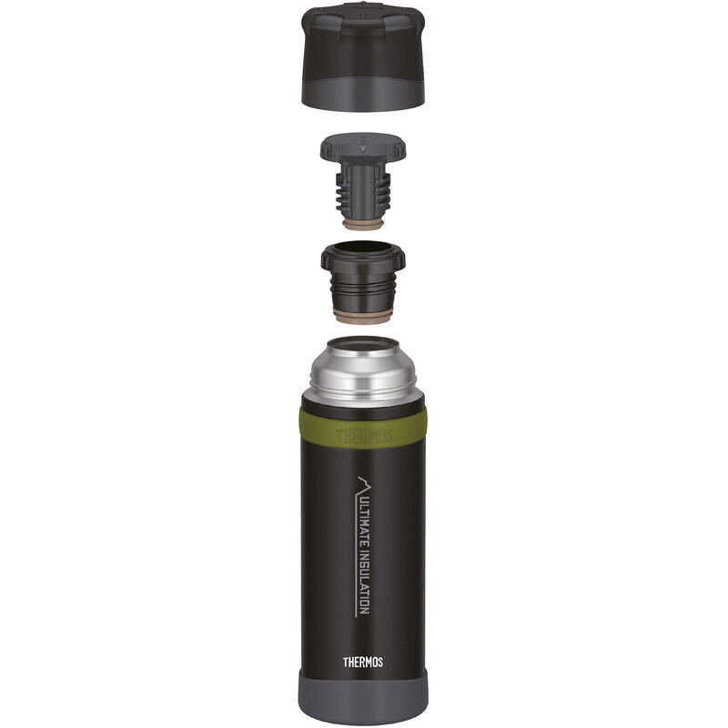 Thermoflasche Mountain Beverage Bottle 0,75 L matt-schwarz