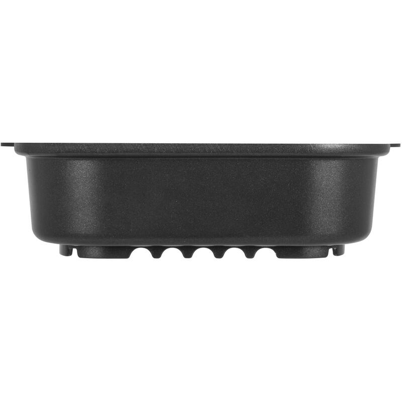 Rôtissoire Casserole Devil Square Pan Outdoor Camping Poêle à frire Couvercle