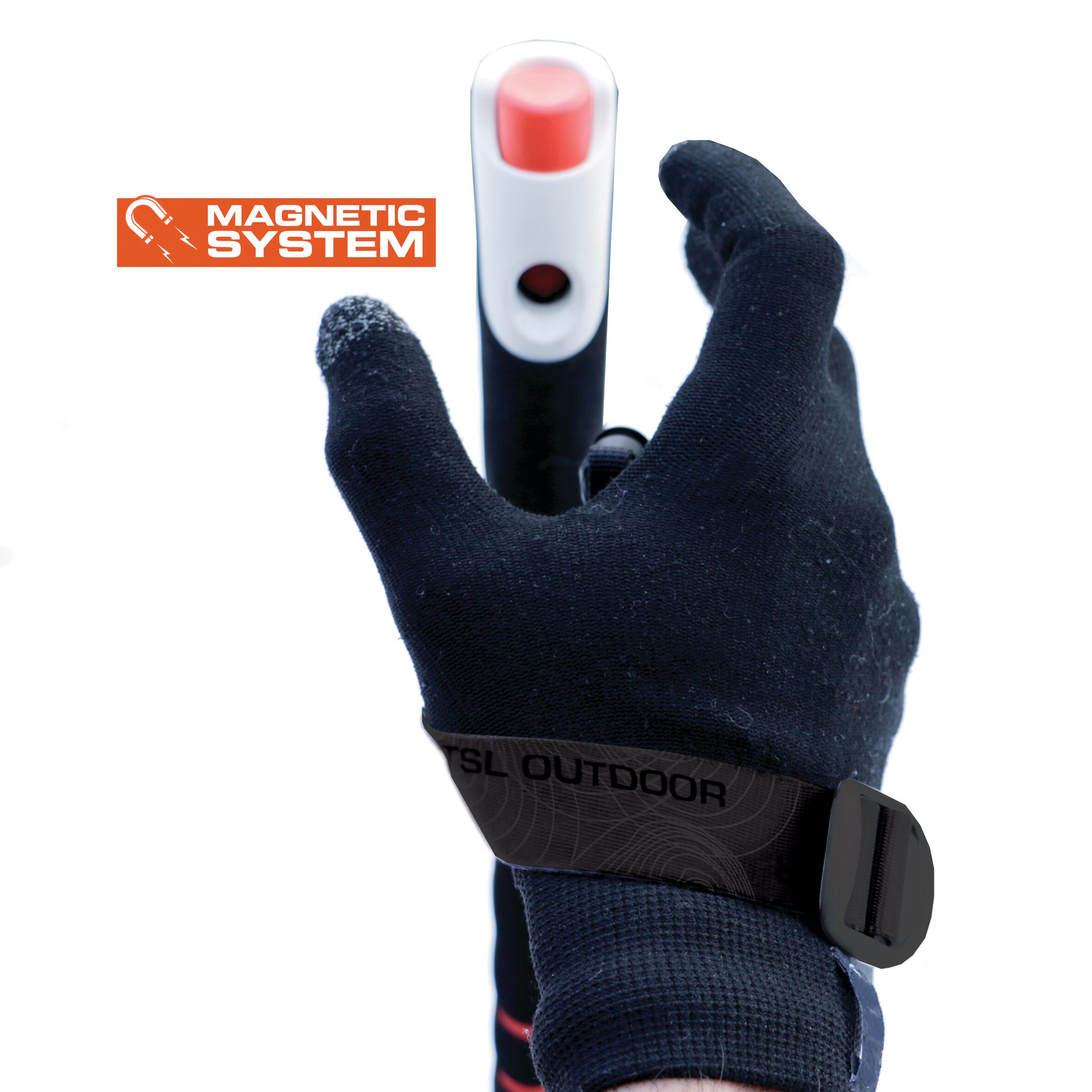 Bâtons Skimo TSL - Monobrin - RACE CARBONE 1  CROSS ST+WT Winter Spike 4/6