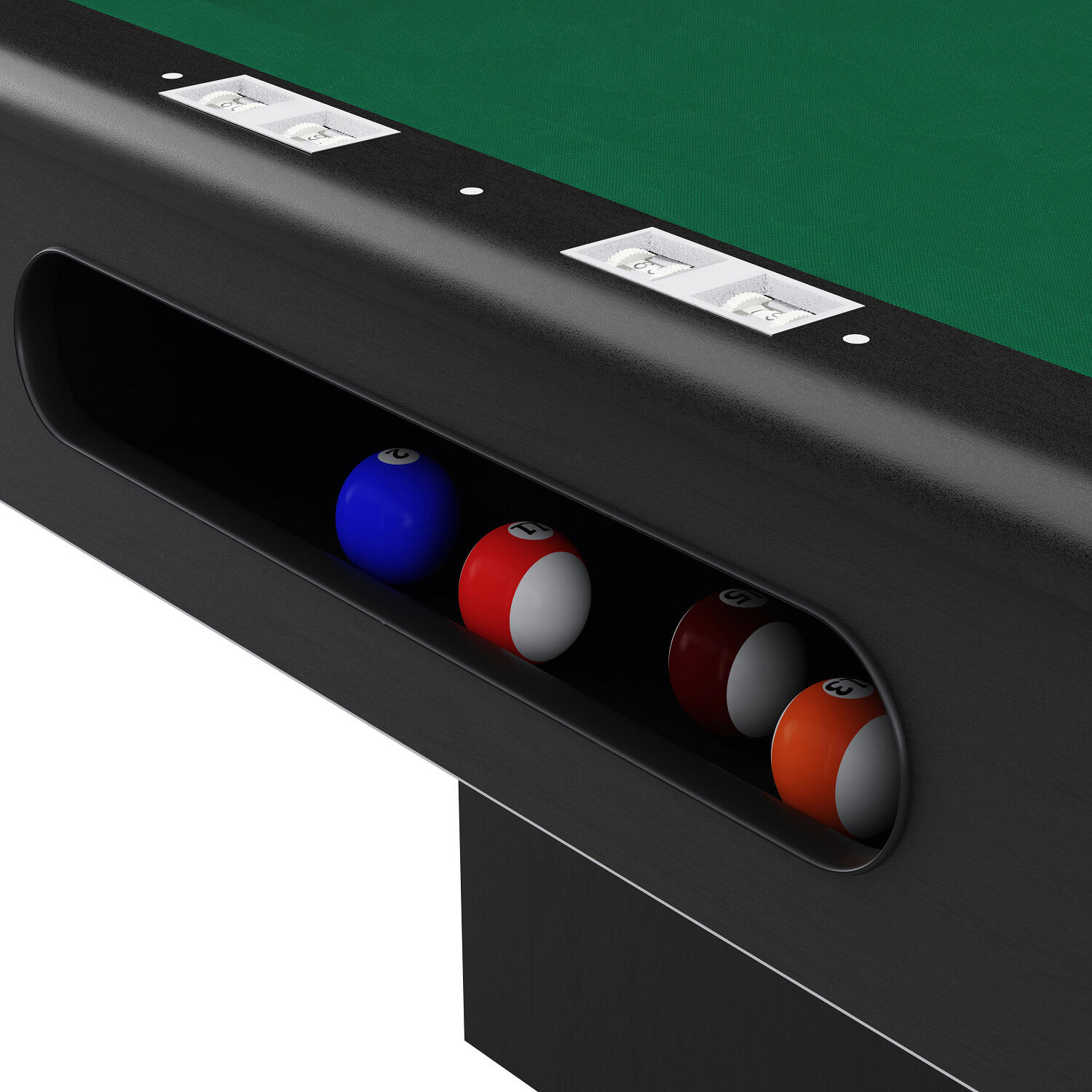 Billardtisch Club Pro III EuroSpeed Grün 7 ft (Spielfeld 198x99 cm) Billard 5/6