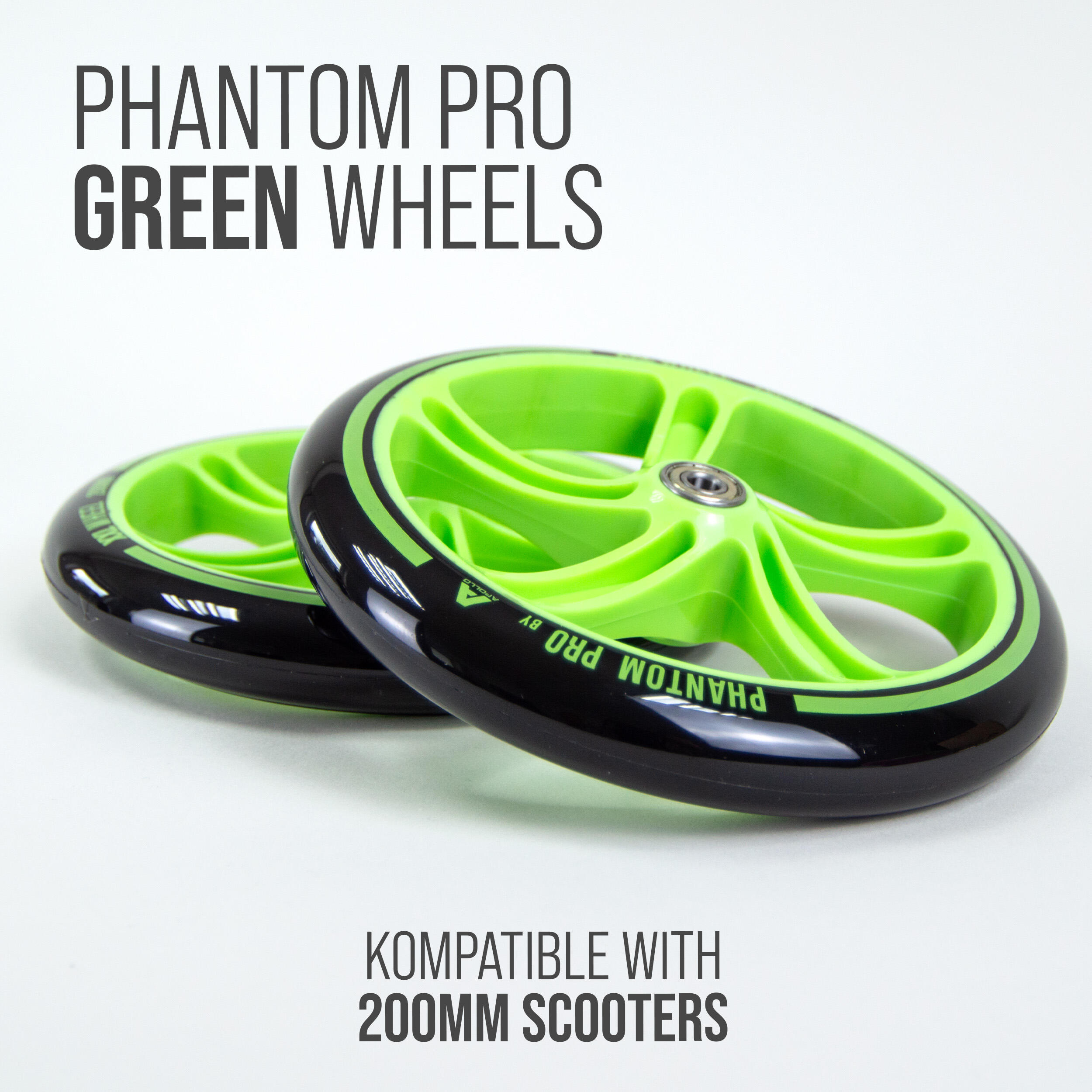 Ruedas patinete adulto city scooter 200mm ABEC 7 2/7