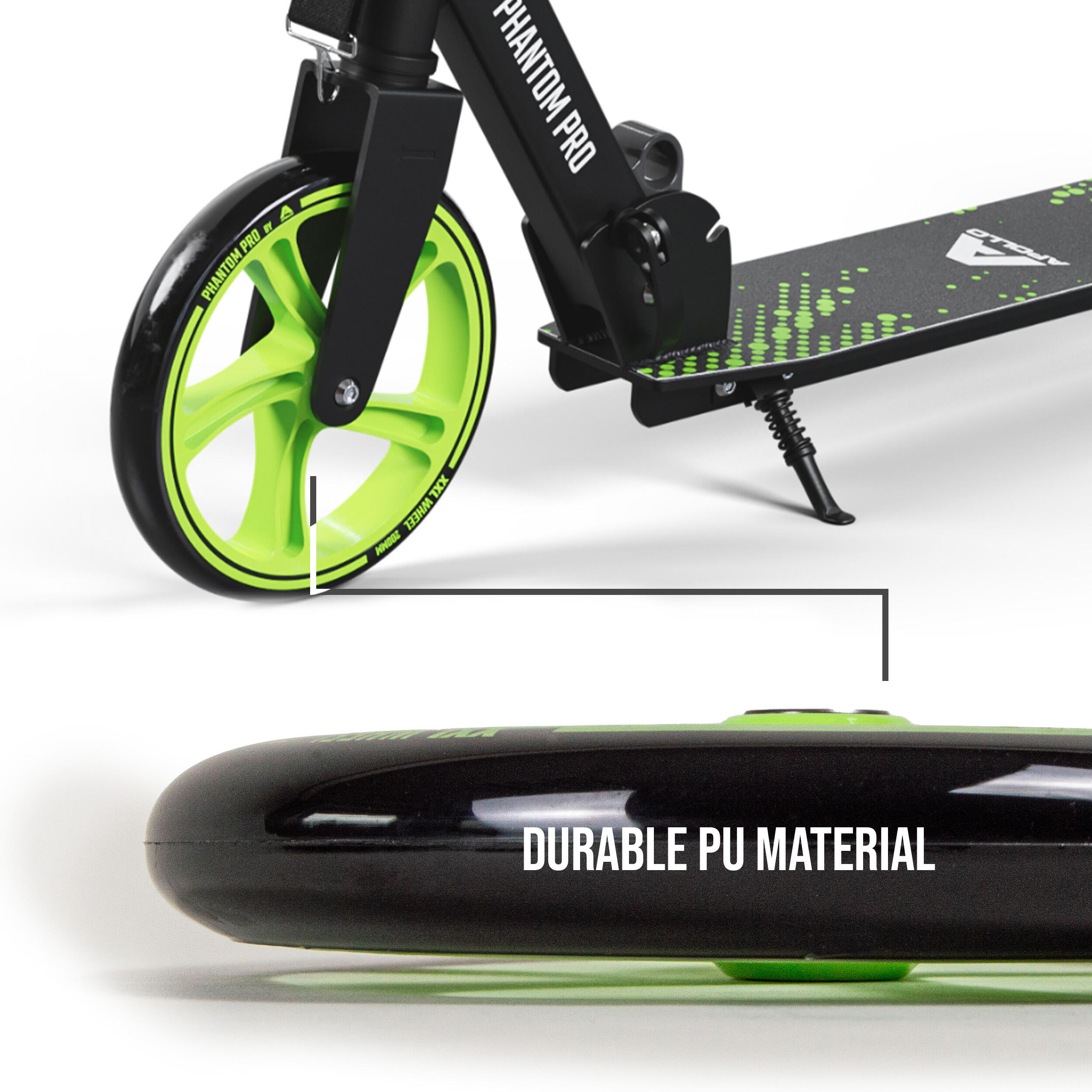 Ruedas patinete adulto city scooter 200mm ABEC 7 5/7