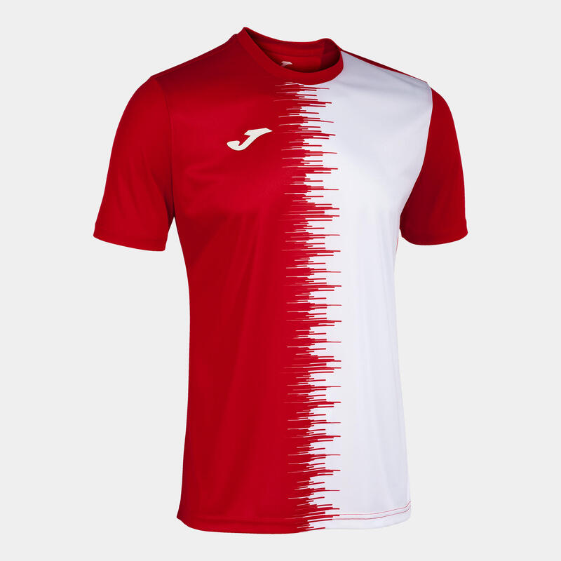 Camiseta Manga Corta Fútbol Niños Joma City II Rojo