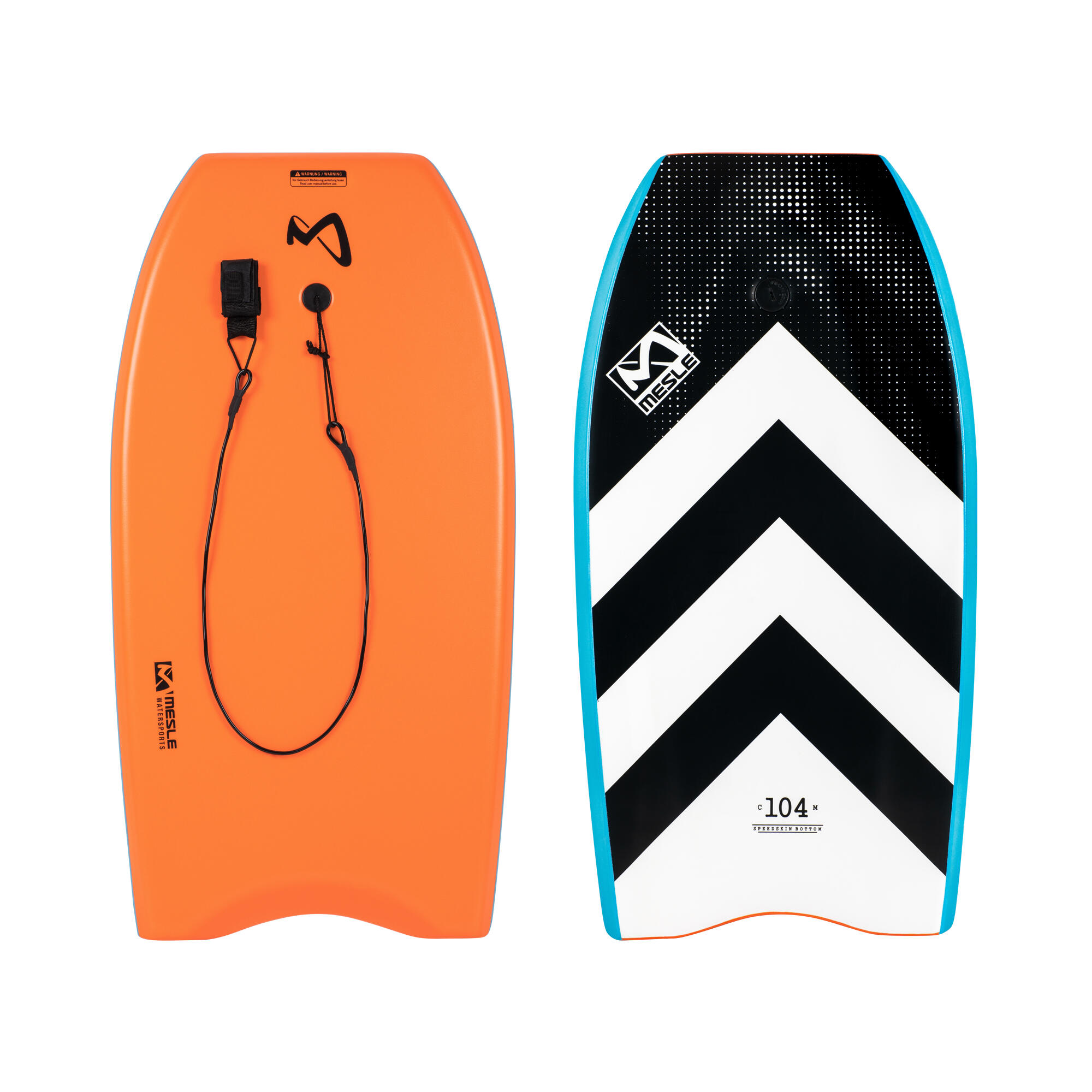 MESLE Bodyboard Niños y Adultos Speed Skin Tabla De Natación Boogie Board