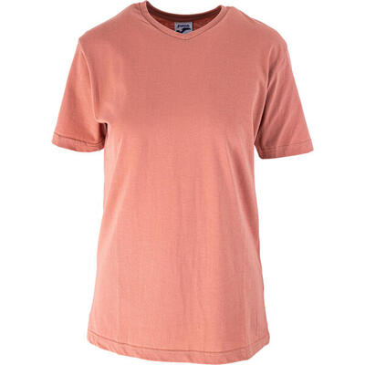 T-shirt korte mouwen volwassenen slim fit versalles bruin