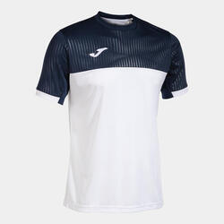 Maillot Manches Courtes Padel Homme Joma Montreal Blanc