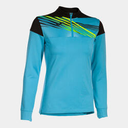 Sweat-Shirt Running Femme Joma Elite X Turquoise Fluo