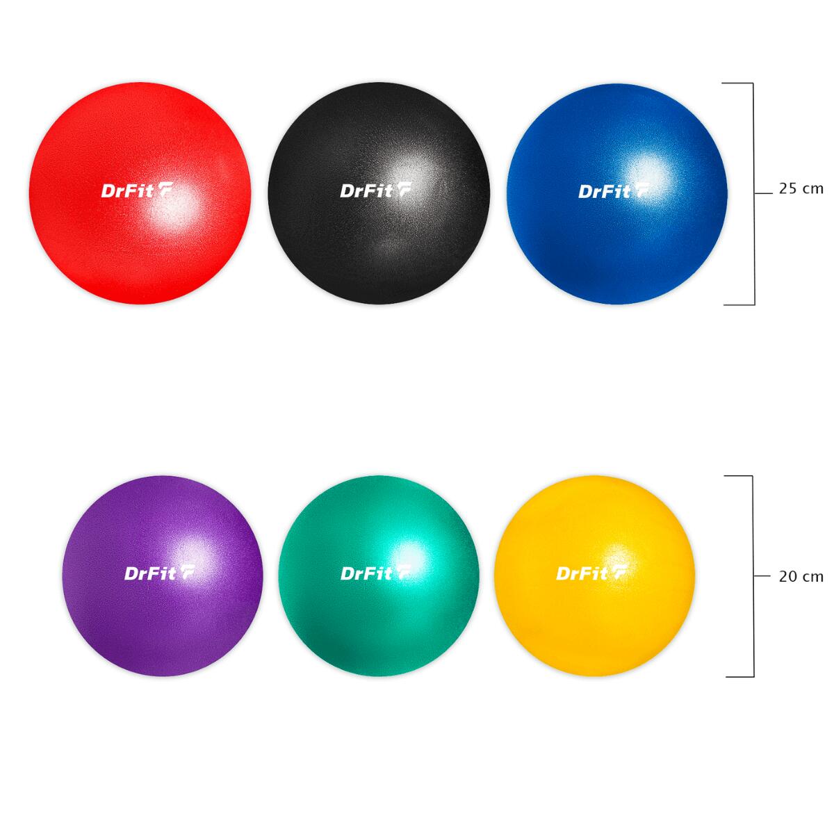 Piłka gimnastyczna do fitnessu jogi Gym Ball do ćwiczeń na siłowni i domu DrFit 6/6