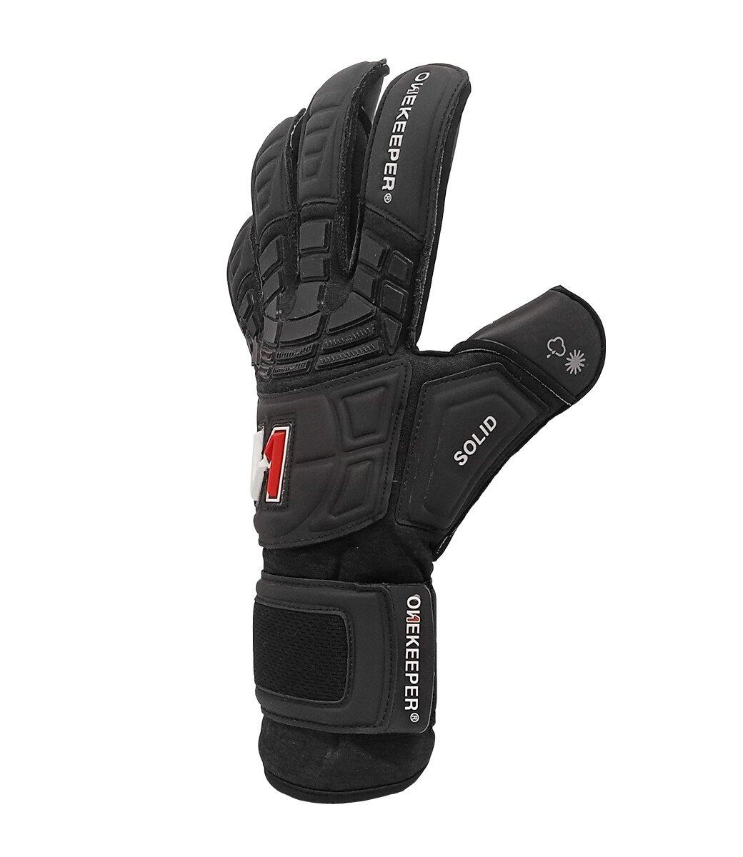 Onekeeper Keepershandschoenen Solid Black Junior 5/5