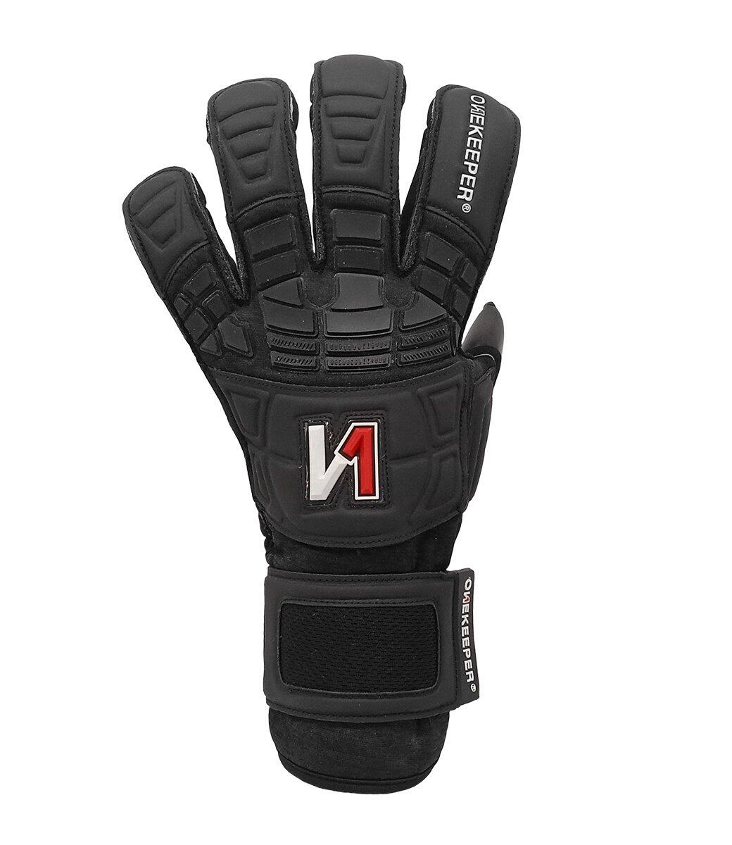 Onekeeper Keepershandschoenen Solid Black Junior 4/5
