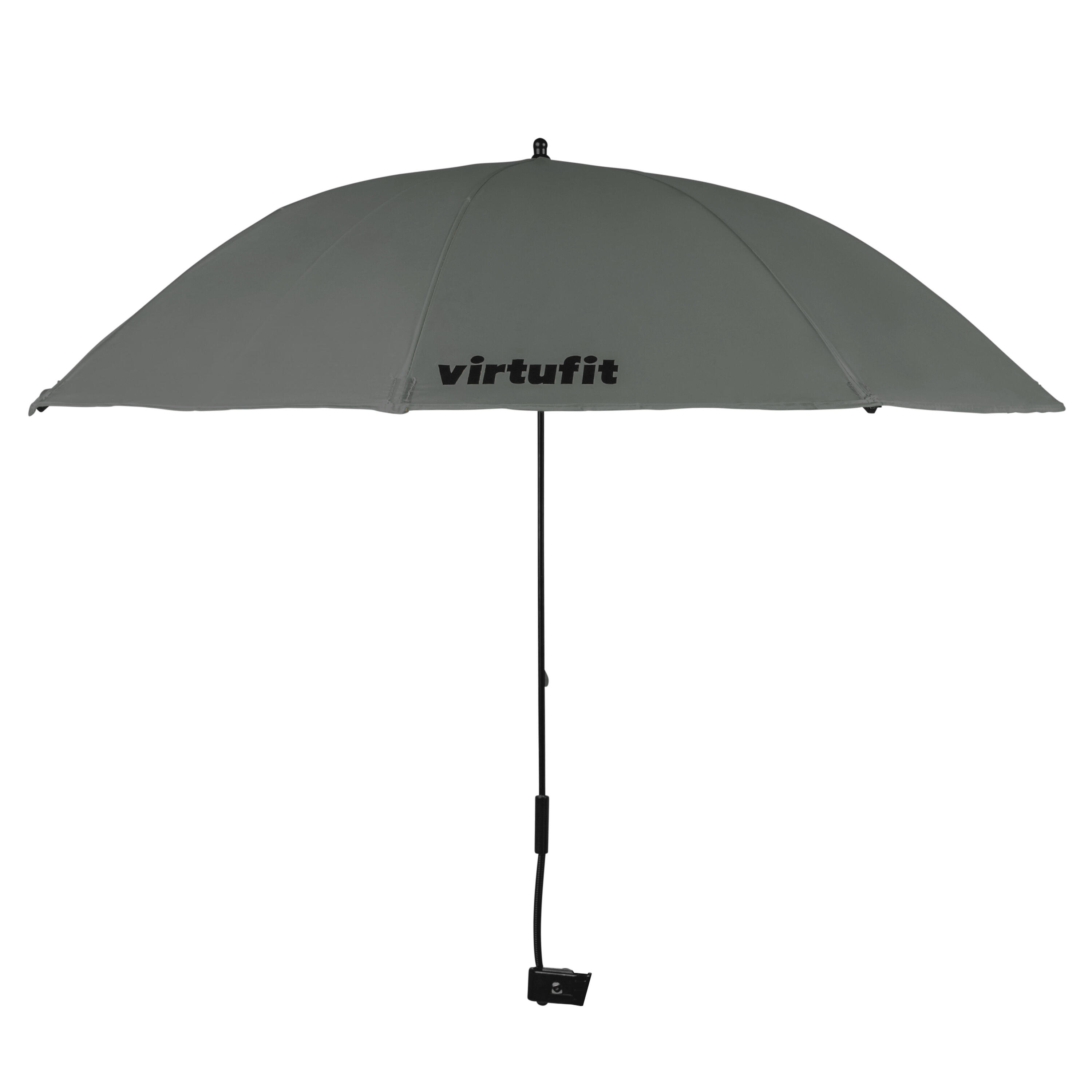 VIRTUFIT Universal-Stuhl-Sonnenschirm – Grau