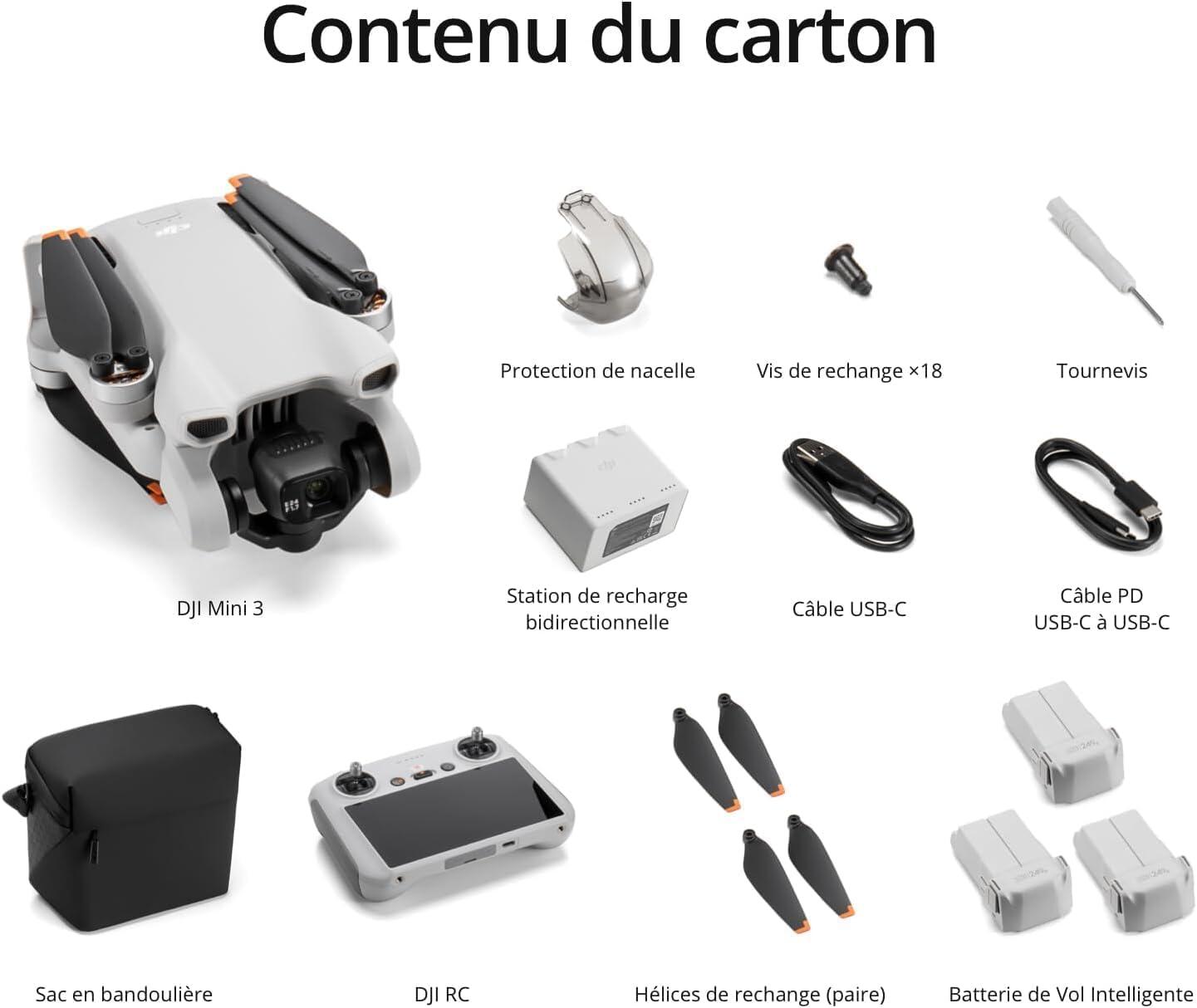 Drone DJI Mini 3 con fotocamera 4K HDR 7/7