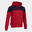 Sudadera Con Capucha Fútbol Hombre Joma Crew V Rojo