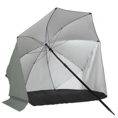 Ombrellone da spiaggia - Frangivento - 160 cm - Grigio