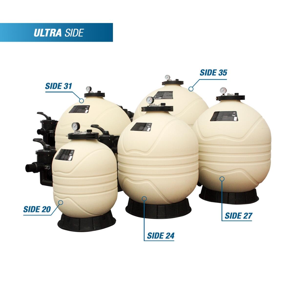 Sistema di filtrazione a sabbia per piscine fino a 180 m³ - Poolex PF-ULT875S 3/5
