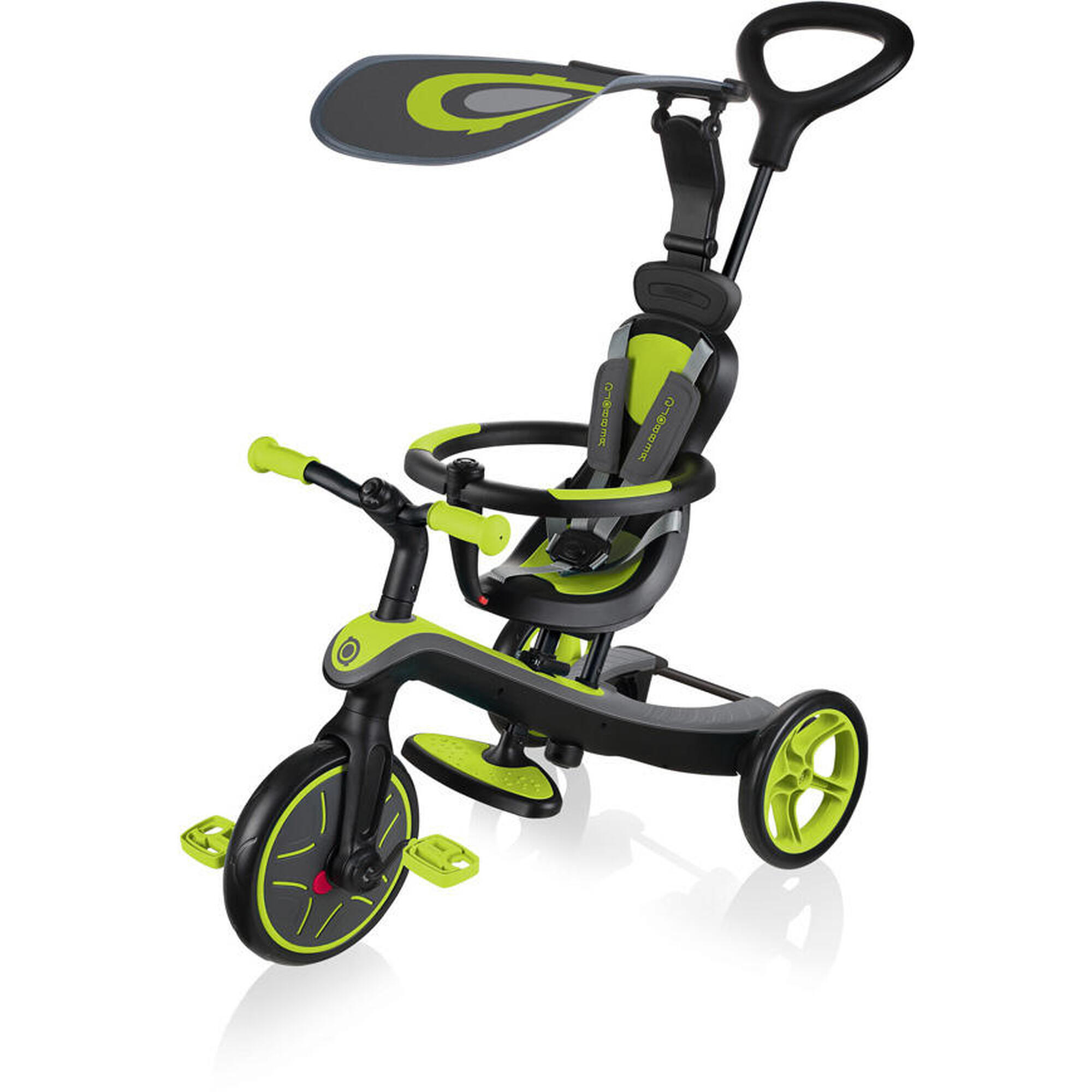 Scooter Laufrad / Dreirad  Trike Explorer 4 in 1  Limegrün