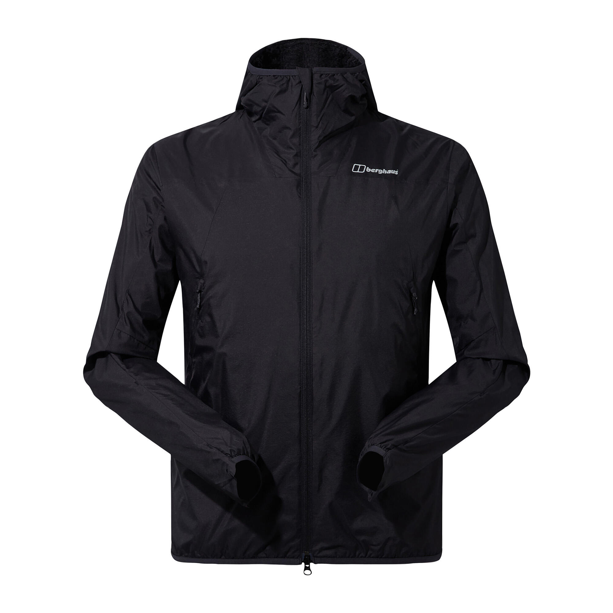 Berghaus - Berghaus Alpha Resist-air Veste Coupe-vent Pour Hommes - Blouson - Noir - Lt - Decathlon