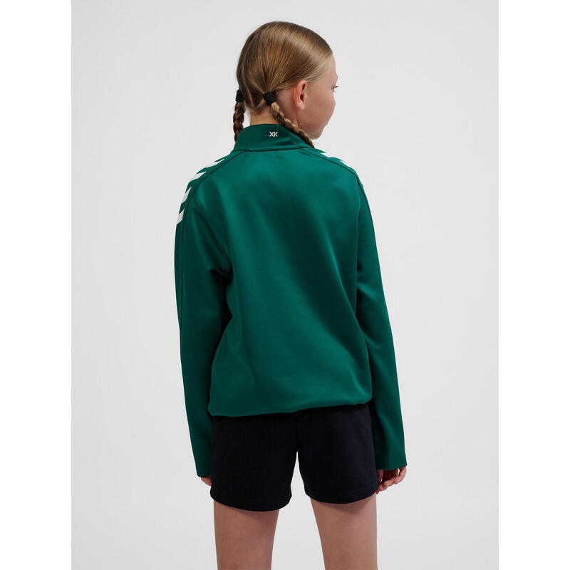 Zip Sudadera Hmlcore Multideporte Los Niños Unisex Transpirable De Secado Rápido