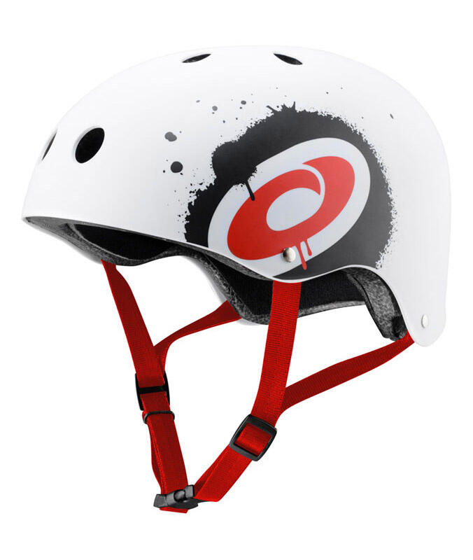 OSPREY ACTION SPORTS Osprey Skate Helmet, Adjustable White Protective Helmet for Wheel Sports