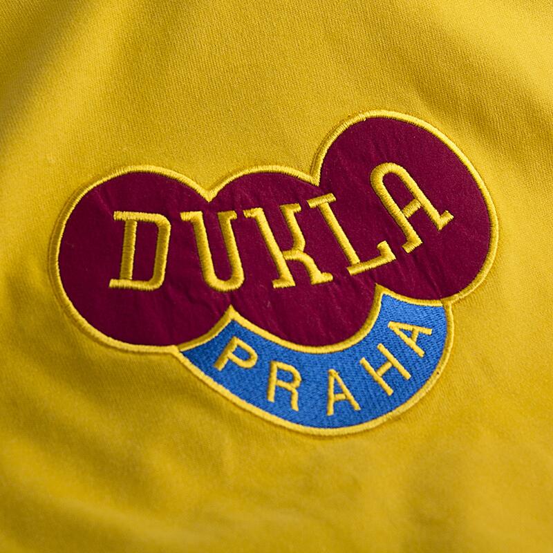 Dukla Prague Away 1960's Retro Voetbal Shirt