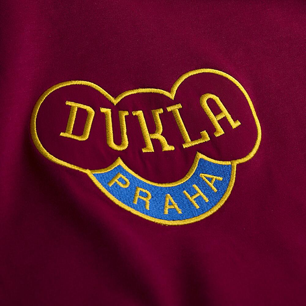Maillot de football rétro - Homme - Dukla Prague années 1960 - Rouge 5/7
