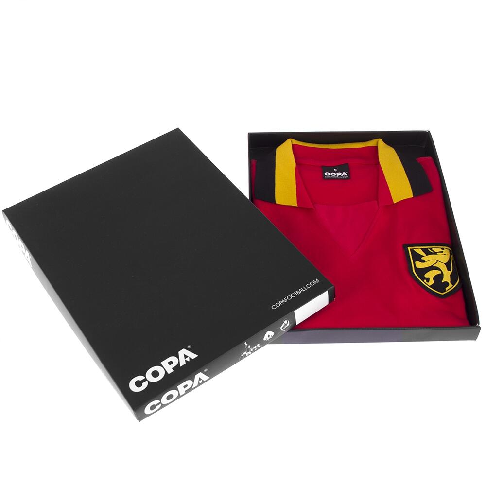 Bélgica 1960's - Camiseta de fútbol retro - Roja – COPA Football 6/7