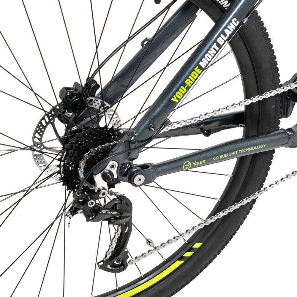 Bicicletta elettrica da montagna YOUIN Mont Blanc, batteria Samsung, 250W, 9V 5/7