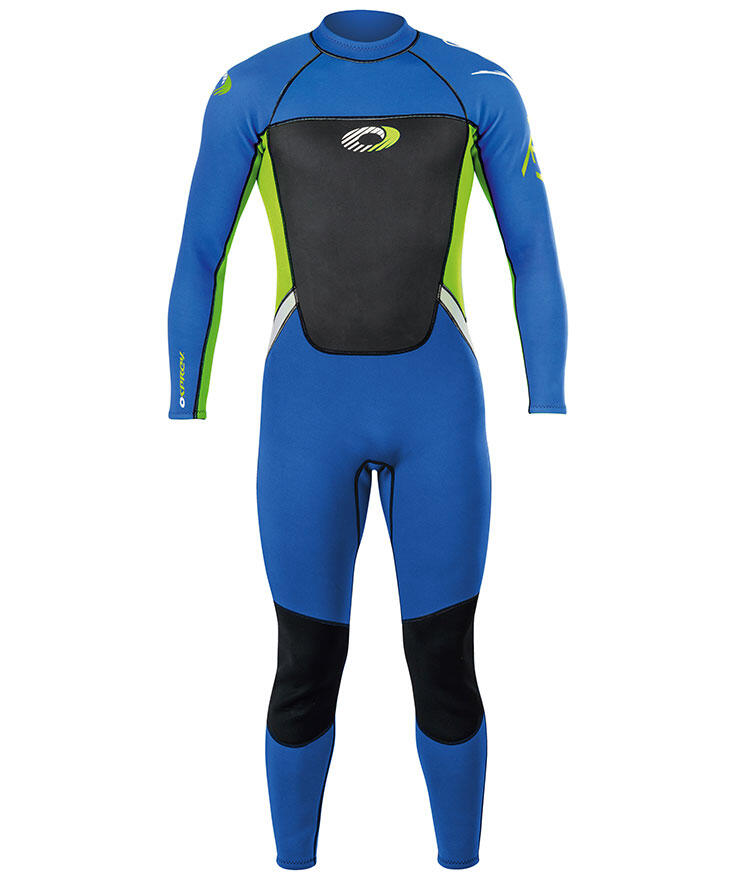 OSPREY ACTION SPORTS Osprey Kids Origin 3mm Wetsuit | Full Length Winter Neoprene Wetsuit, Green