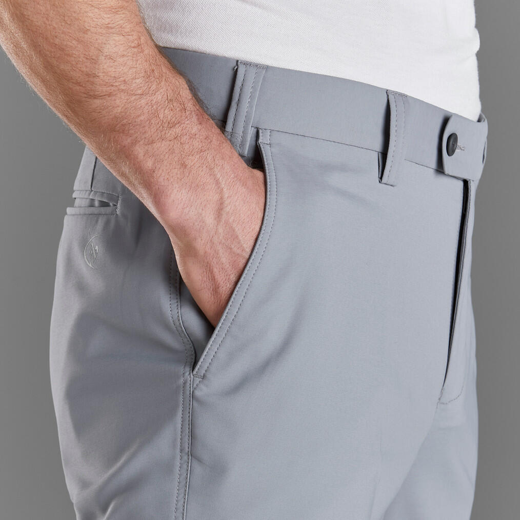 Harry Hall Men's Golf Trousers Grey HARRY HALL Decathlon