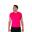 Maillot Manches Courtes Running Homme Joma Record II Corail Fluo