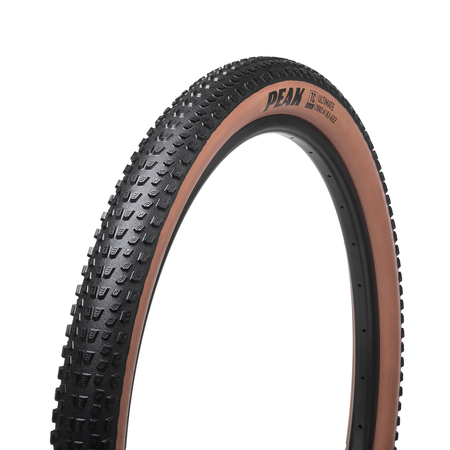 Goodyear - Goodyear - Peak Ultimate Tub. Compl.  29x2.25 57-622 Cuir - Pneu - Noir - 57-622 - Decathlon
