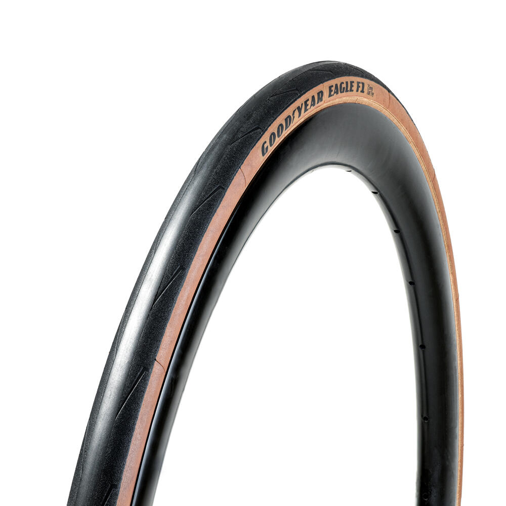 Goodyear - Goodyear - Eagle F1 Tube Typ. 700x25 25-622 Transparent - Pneu - Noir - 25-622 - Decathlon