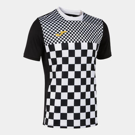 Maillot Manches Courtes Football Homme Joma Flag III Bleu Roi