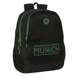 Mochila Escolar Munich Caviar Negro