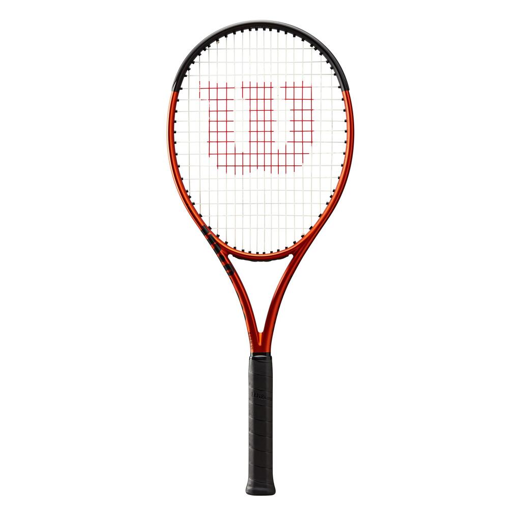Wilson Burn 100ULS V5.0 Tennis Racket - Strung - Grip 2