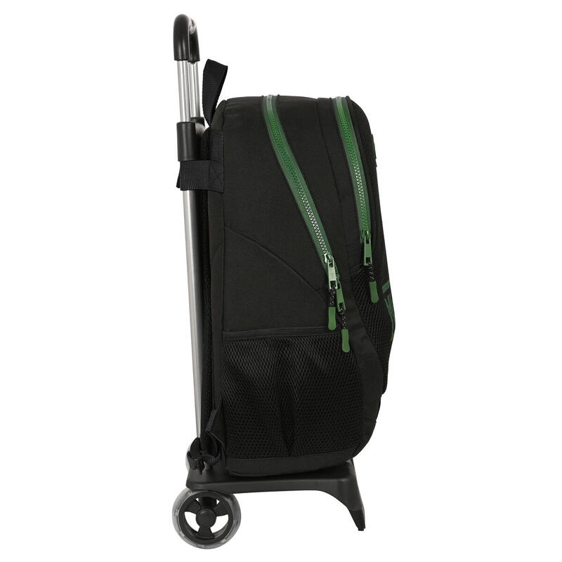 Cartable à roulettes Munich Caviar Noir