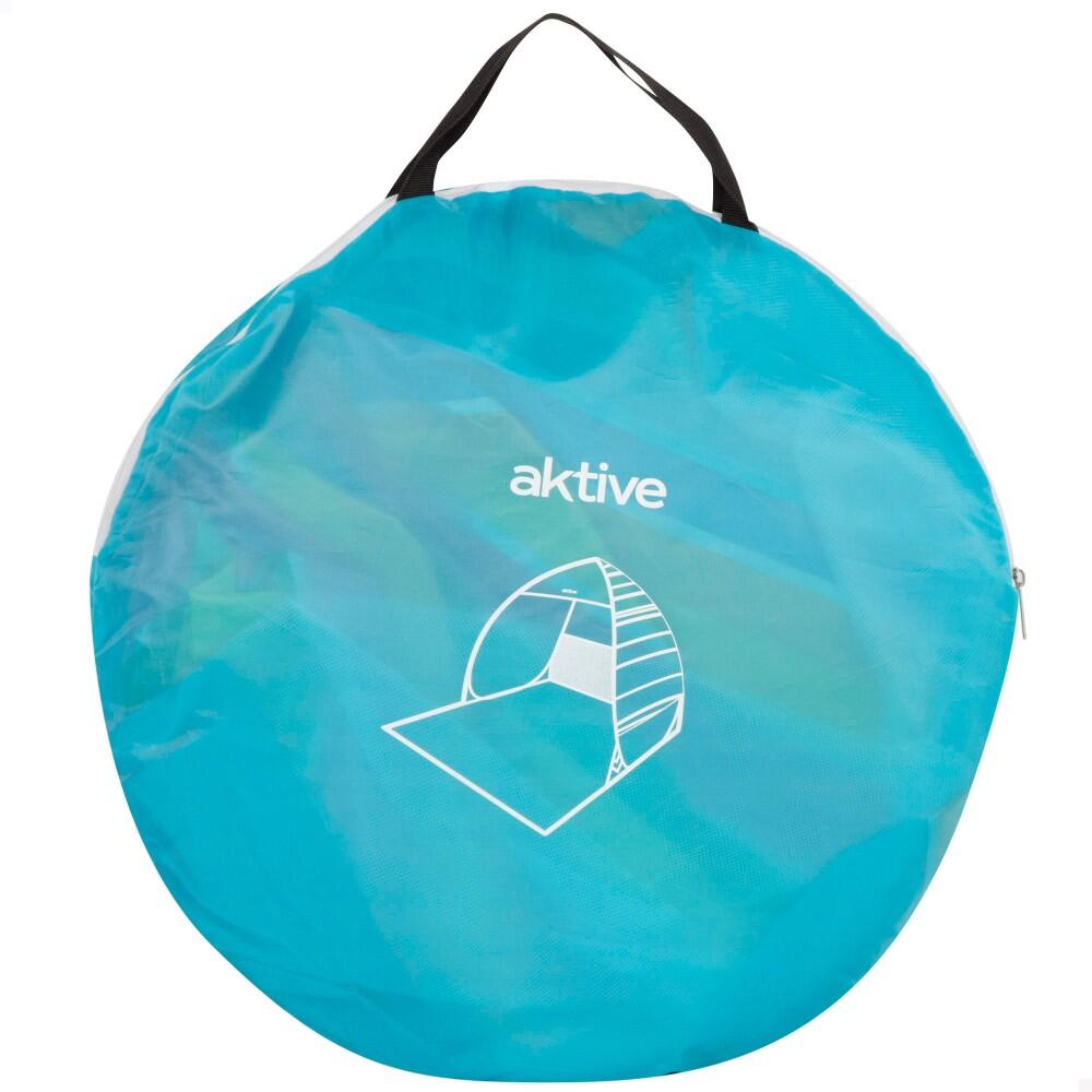 Aktive Tenda da spiaggia pop-up multicolore per 2 persone UV50 con pavimento 2/7