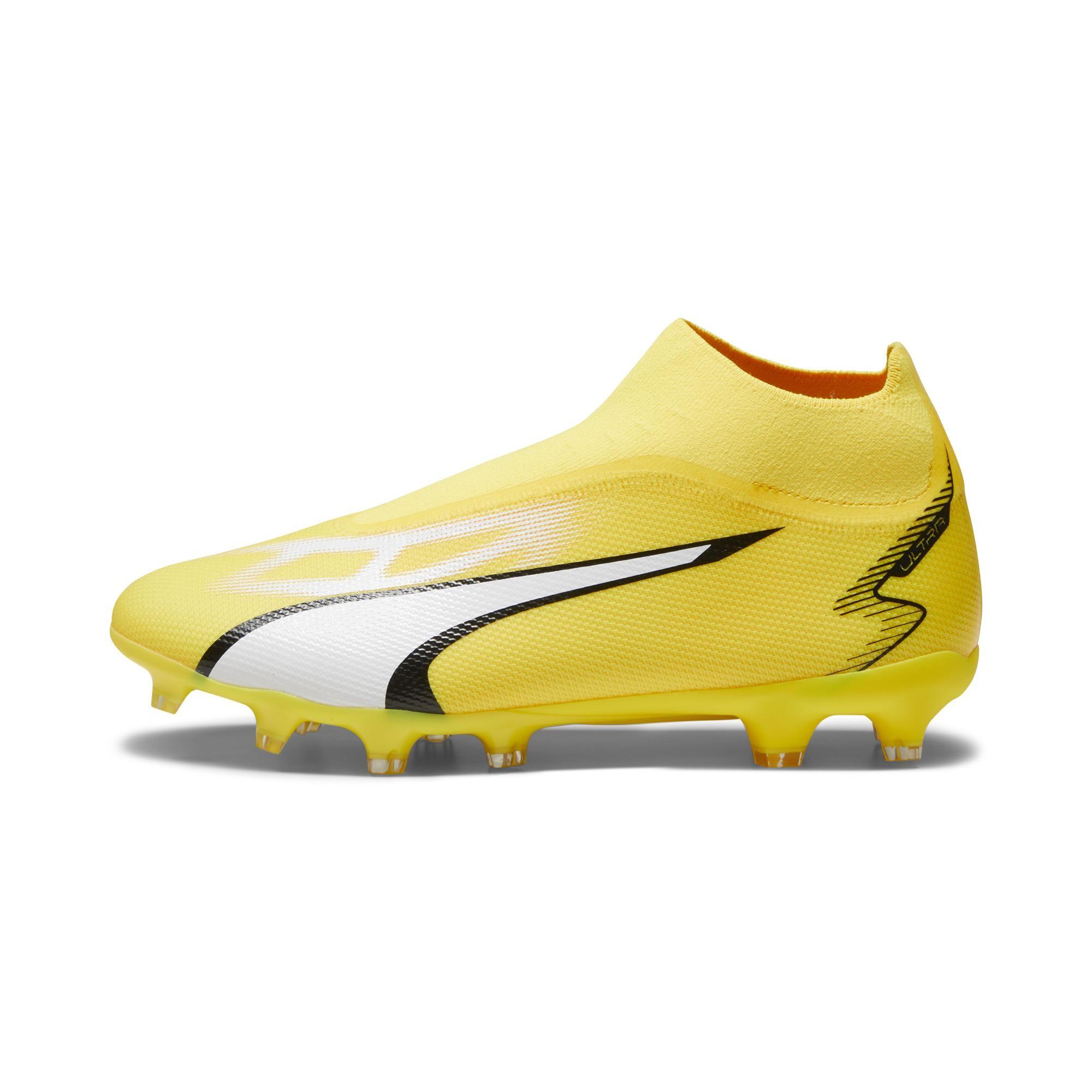Puma - Ultra Match Ll Fg/ag Chaussures De Football Homme - Baskets - Jaune - 44 - Decathlon