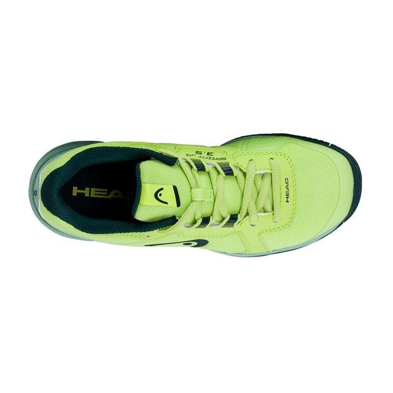 Chaussures Junior Head Sprint 3.5 275313 Jr Lnfg Jaune Et Vert