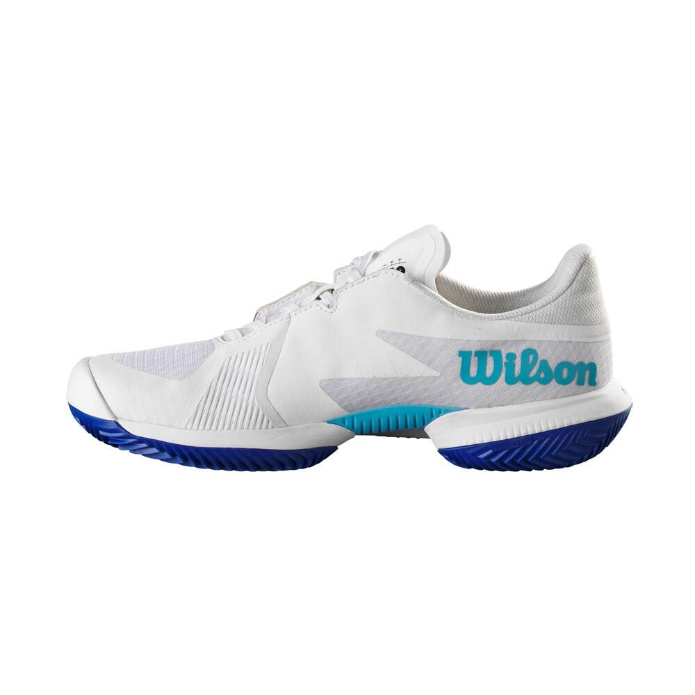 Wilson Kaos Swift 1.5 Clay Wrs331060 Blanc Et Bleu 2/6