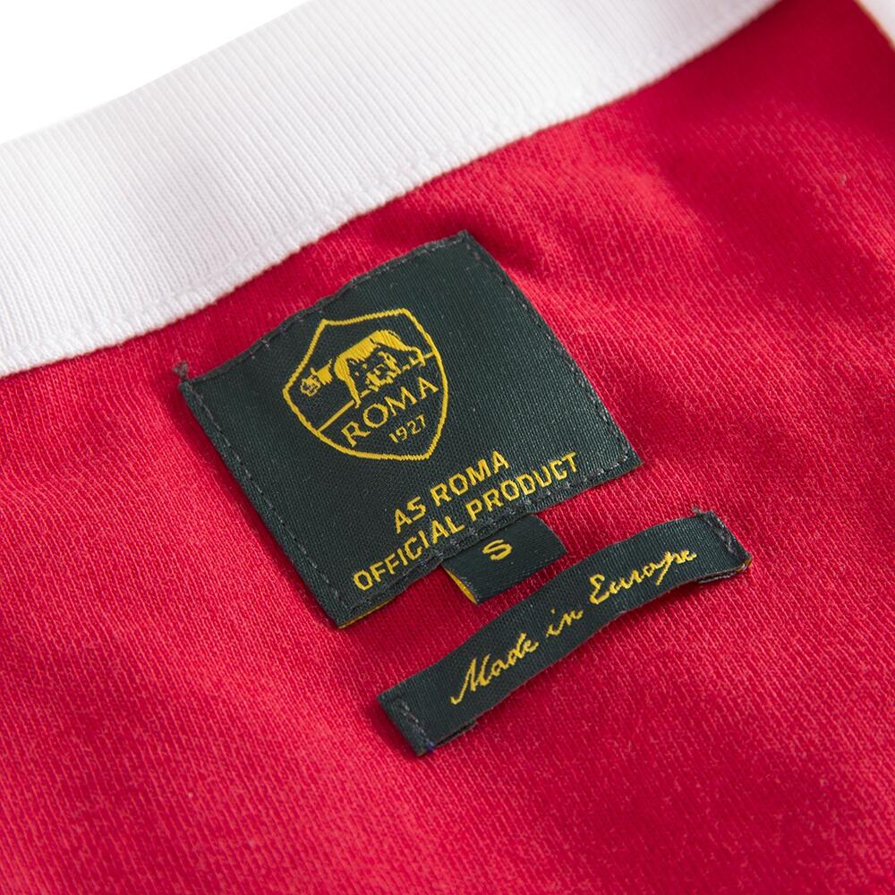 Retro Voetbalshirt - Dames - AS Roma 1978/79 - Uitshirt - Wit 5/7