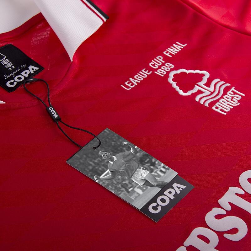 Nottingham Forest 1988 - 89 Retro Voetbal Shirt