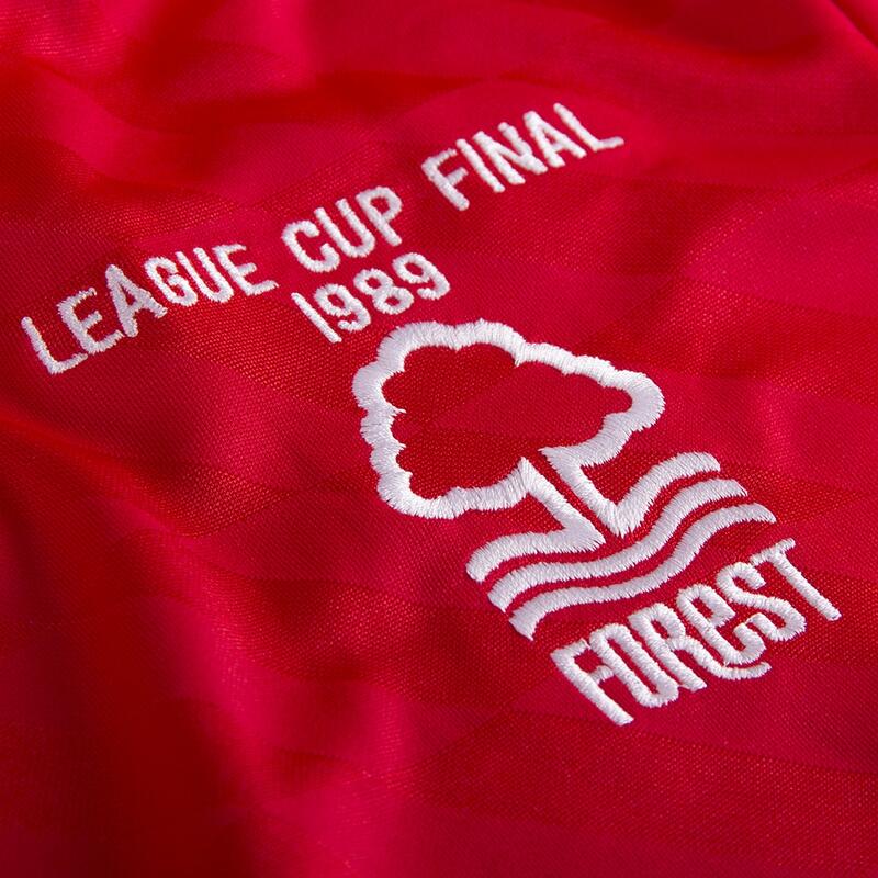 Nottingham Forest 1988 - 89 Retro Voetbal Shirt