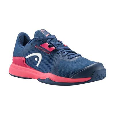 Women's blue and red head sprint team 3.5 274302dbaz padel shoes