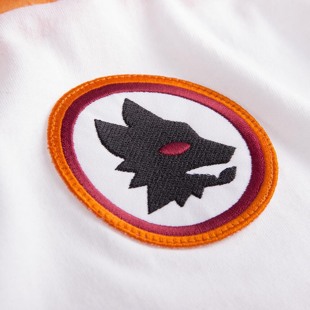 Retro Voetbalshirt - Heren - AS Roma 1978/79 - Uitshirt - Wit 4/7