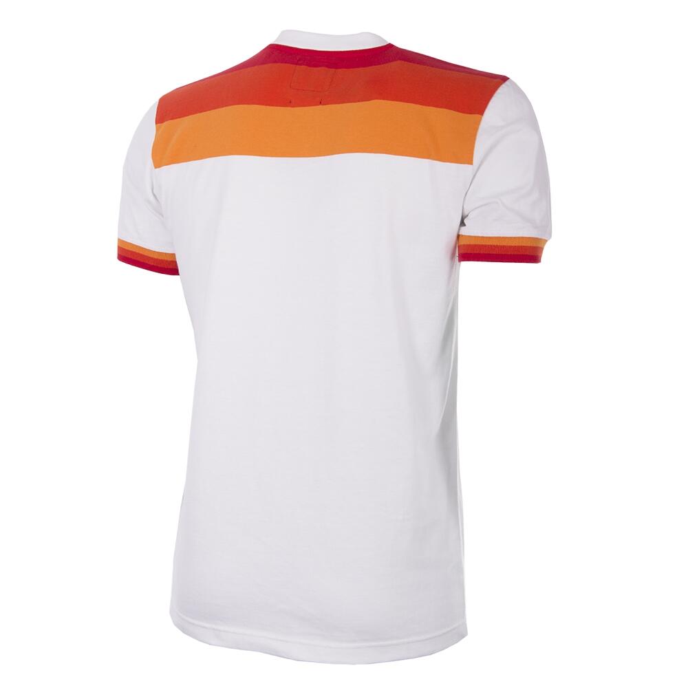 Retro Voetbalshirt - Heren - AS Roma 1978/79 - Uitshirt - Wit 3/7