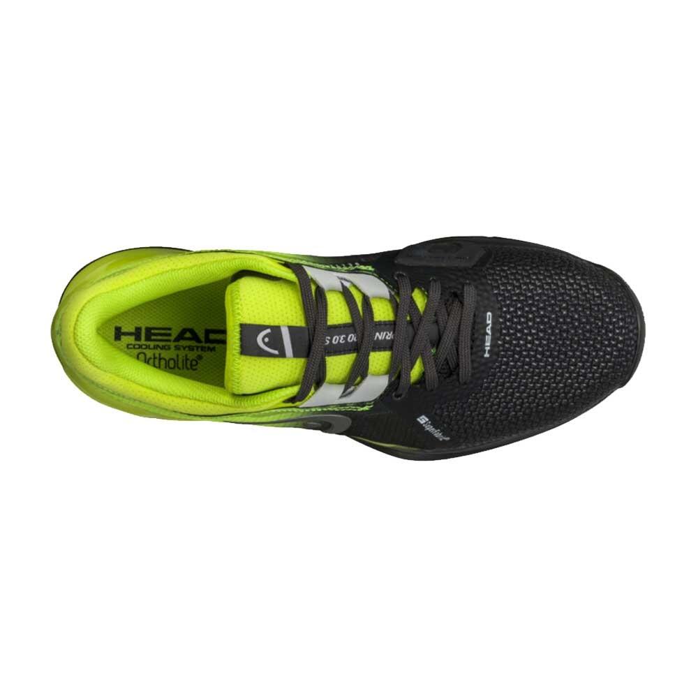 Scarpe Da Donna Head Sprint Pro 3.0 Sf Clay Nere E Verdi 2/4